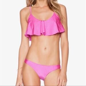 Amuse Society Presley Pink Studded Bikini